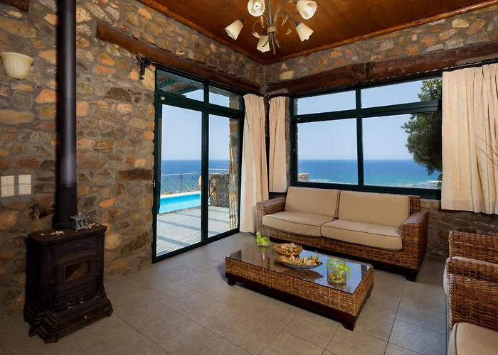 Villa Amazing Sea Views At Elafonissi With Private Pool, Near Elafonissi